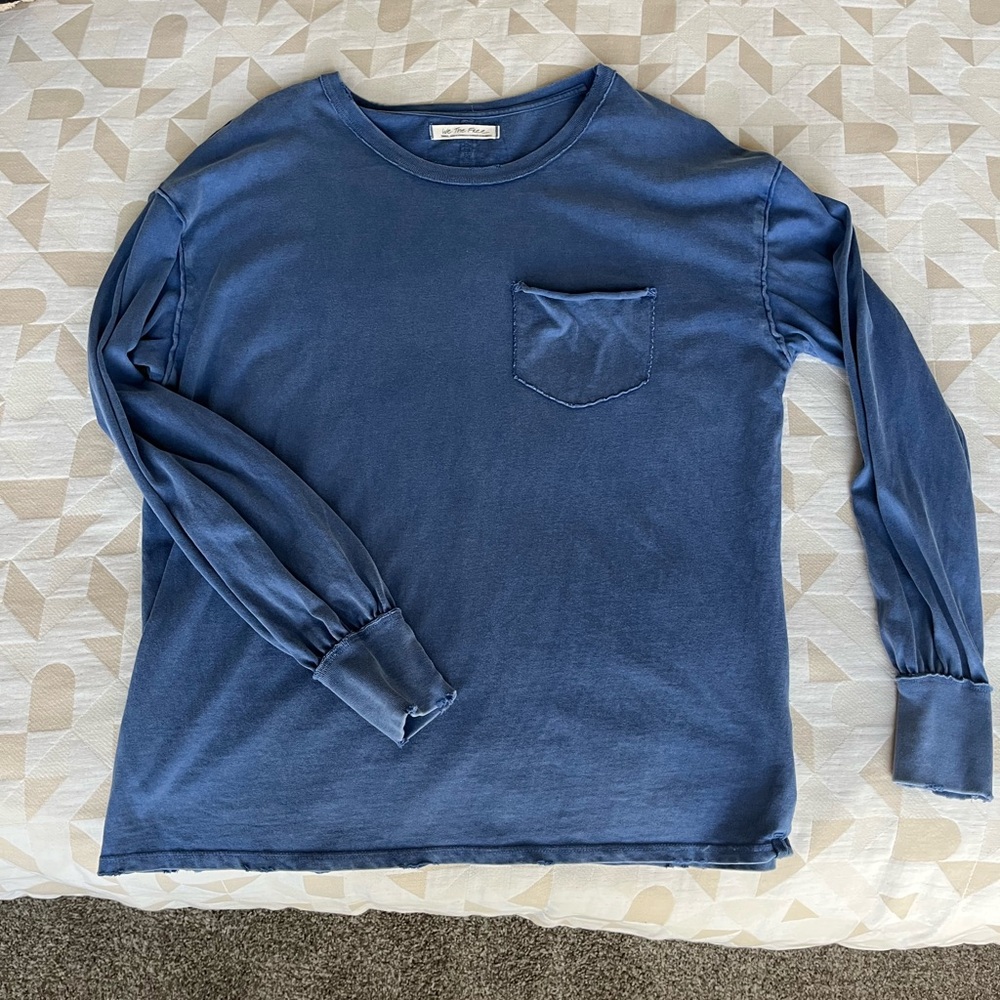 Free People tunic tee